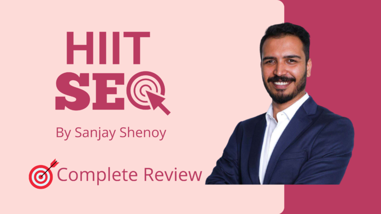 hiit seo by sanjay shenoy review